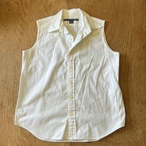 Button Up Blouse Tank